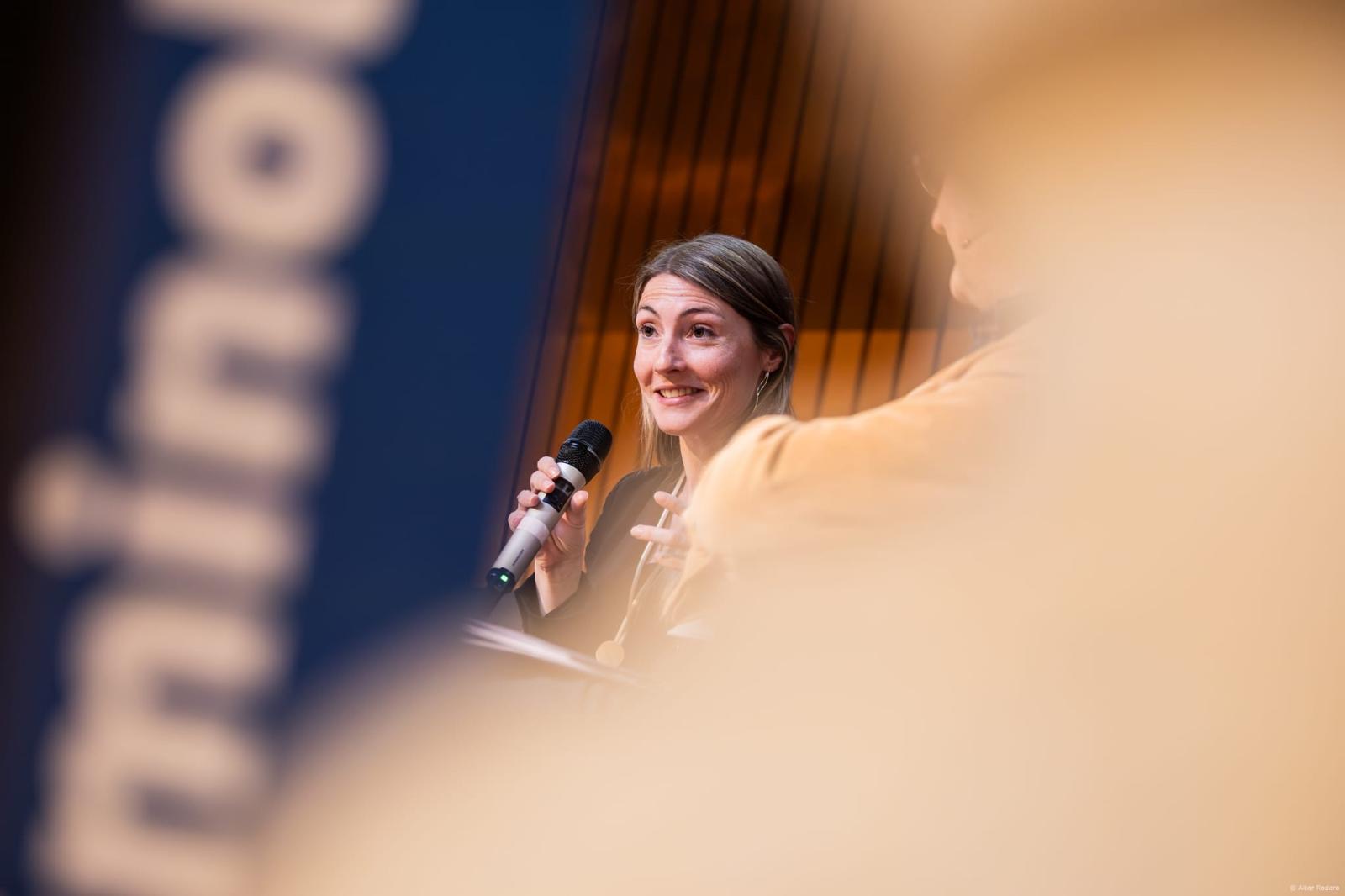 Helena Mulero en la 4ª Nit de la Criminologia